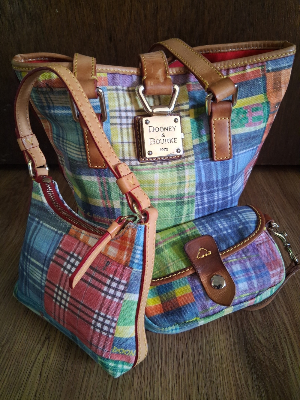 Dooney & Bourke Madras Picnic Set